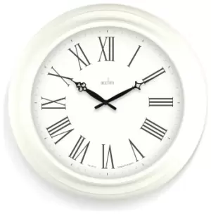 image of Acctim Cheltenham Analogue Wall Clock - Cream