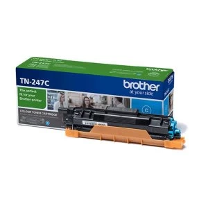 Image of Brother TN247 Cyan Laser Toner Ink Cartridge