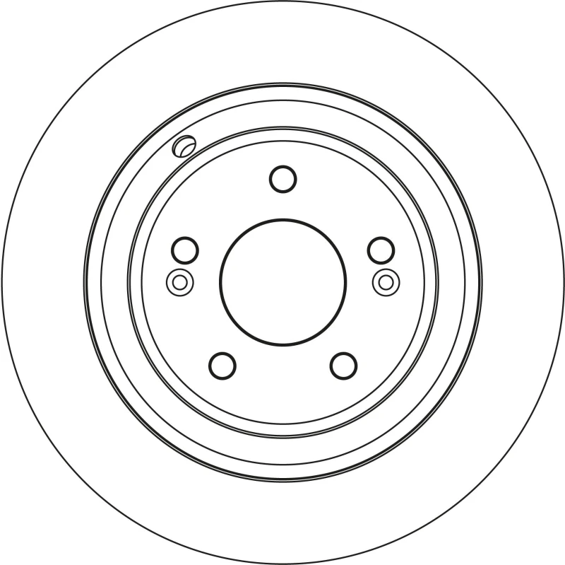 Image of Brake disc TRW DF6814