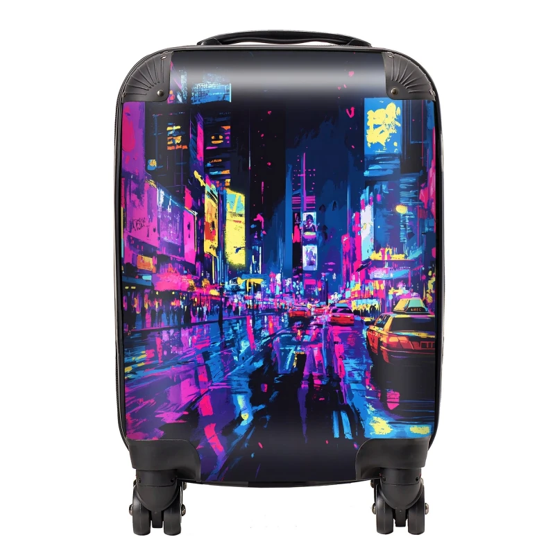 Image of Designer Luggage Dante Mercer: 00027 Suitcase Size: Medium Multicolor Unisex Medium