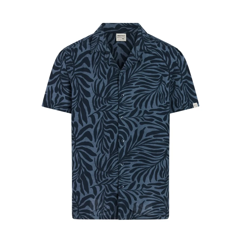 Image of Protest Shirt Protest Lemming Bleu Male S
