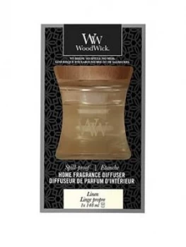 Image of Woodwick Spill-Proof Diffuser ; Linen