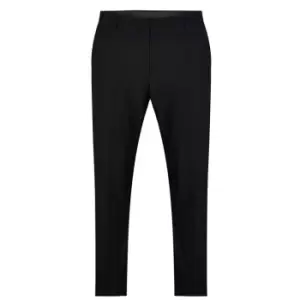 Image of Ted Baker Pine Textured Trousers - Black