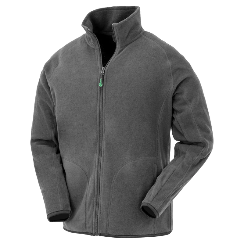 Image of Result Result Men Microfleece Jacket in Grey Size: X-Small Grey XS Male 5063300943120