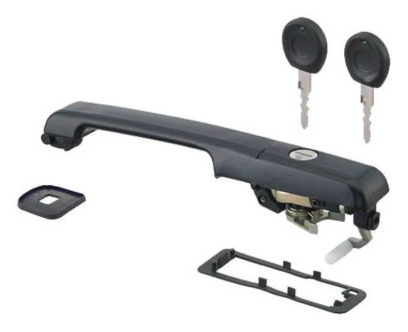 Image of TOPRAN 108 486 Door Handle outer, with gaskets/seals, with lock barrel Door Handle (1373)