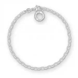 THOMAS SABO Sterling Silver Classic Charm Bracelet X0163-001-12