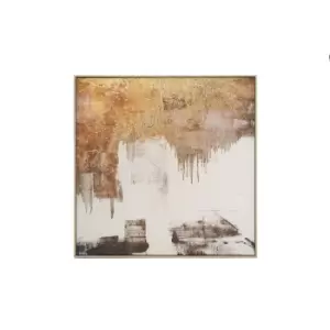 image of Astratto Large Abstract Gold Foil Wall Art