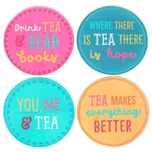 Fiesta Fun Tea Coasters