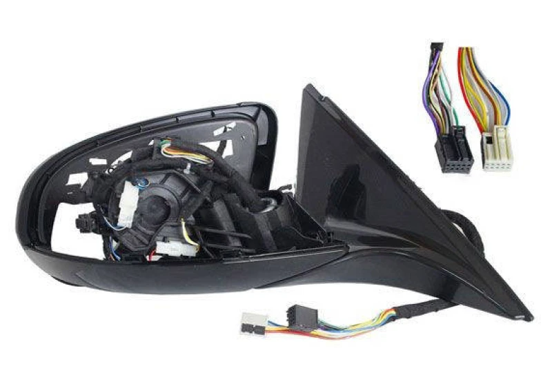 Image of ALKAR 6348695 Wing mirror Right, Electric, with Peripheral Lighting, primed, without cover Outside Mirror (50)