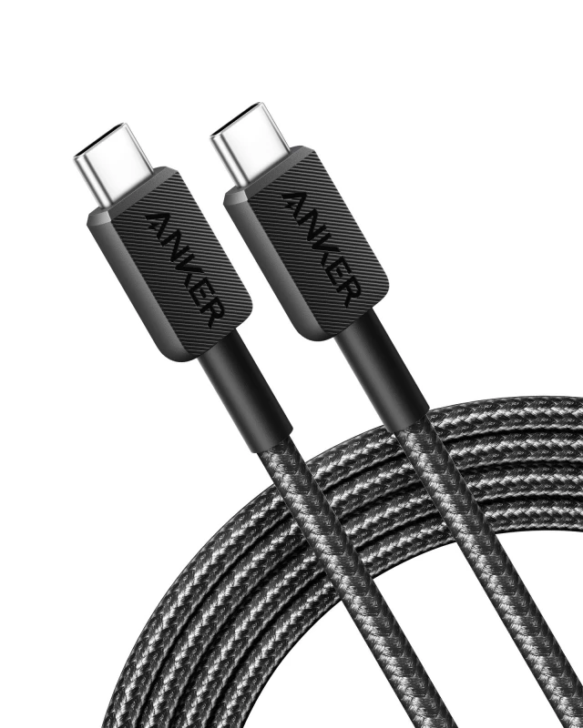 Image of ANKER USB-C TO USB-C BRAID CABLE 1.8M BL