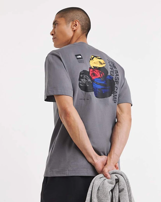 Image of The North Face The North Face BCD Relaxed T-Shirt Grey - The North Face - Size: L Grey Male L NF03703