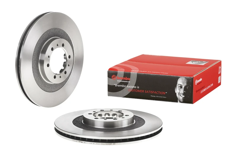 Image of BREMBO Brake disc BREMBO 09.9132.10