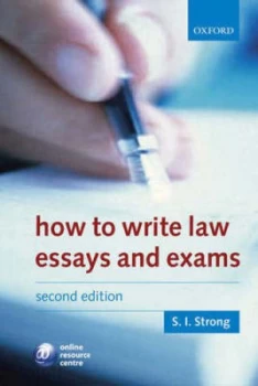 Image of How to Write Law Essays and Exams by S I Strong Paperback