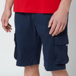 image of Tommy Jeans Mens Washed Cargo Shorts - Twilight Navy - W30