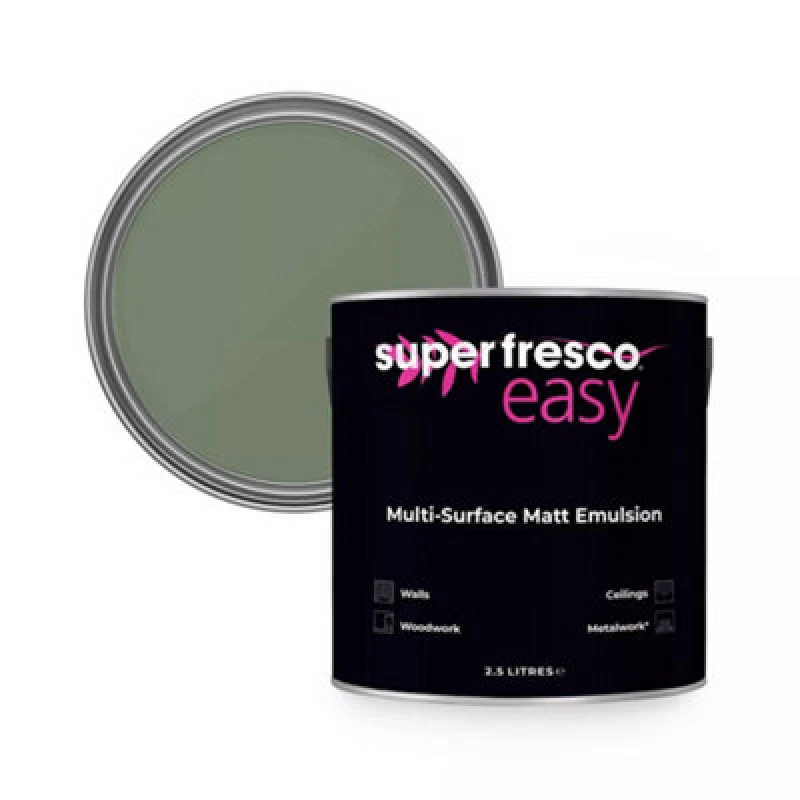 Image of Graham & Brown Sfe Multi-surface Matt Emulsion 2.5L - Tuscan Groves 115828