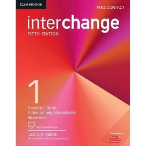 Image of Interchange Level 1 Full Contact with Online Self-Study Mixed media product 2017