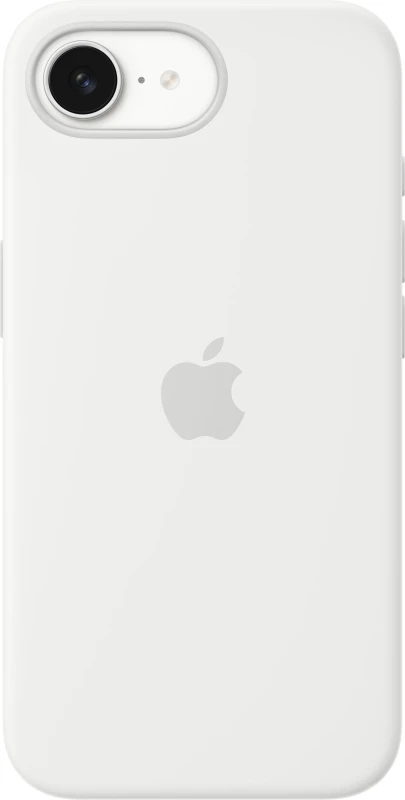 Image of Apple iPhone 16e Silicone Case Silicone Case for iPhone 16e - White