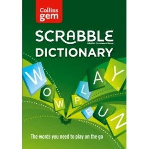 Image of Collins Scrabble Dictionary Gem Edition: The words to play on the go by Collins Dictionaries (Paperback, 2017)