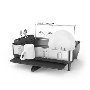 Image of simplehuman Steel Framed Dish Rack