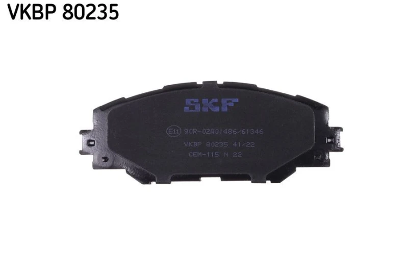 Image of SKF Brake pad set SKF VKBP 80235