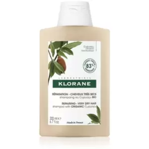 image of Klorane Cupuacu Bio Bio Nourishing Shampoo for Dry and Damaged Hair 200ml