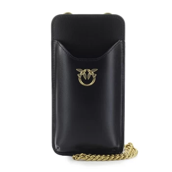 Image of PinkO Women Black Pelle - Leather