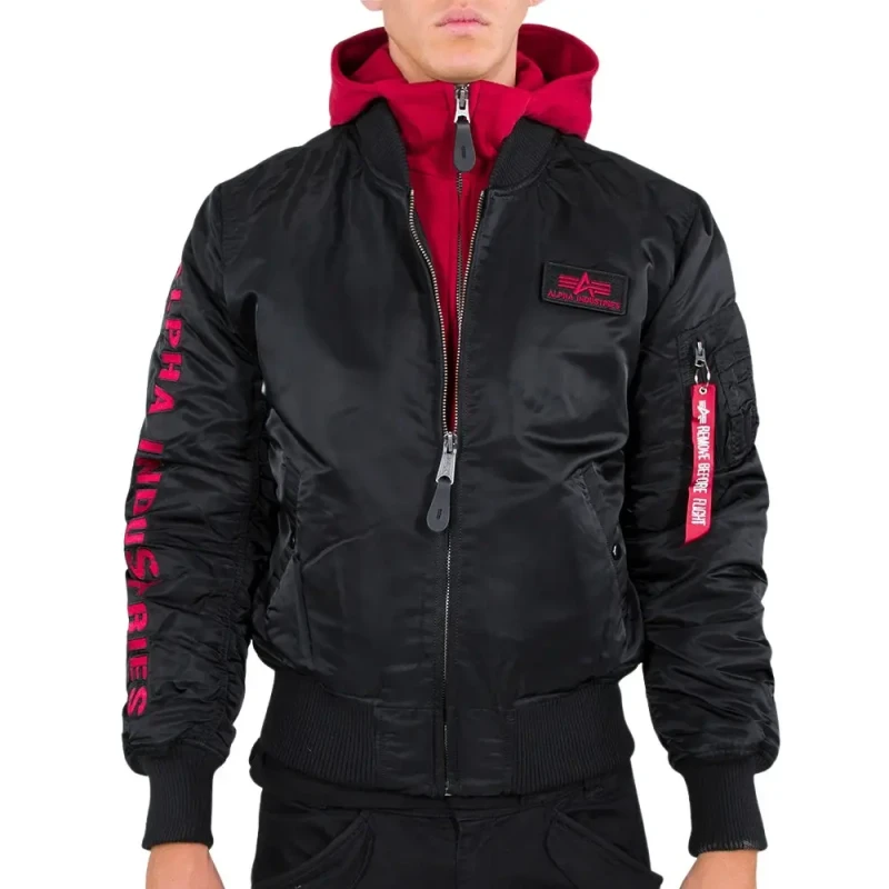 Image of alpha industries Bomber Alpha Industries MA-1 D-tec SE Noir Male XS