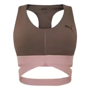 Image of Puma Crop Top Bra - Grey