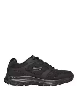 Image of Skechers 232225w - Flex Advantage 4.0 Wide Fit Trainer, Black, Size 11, Men