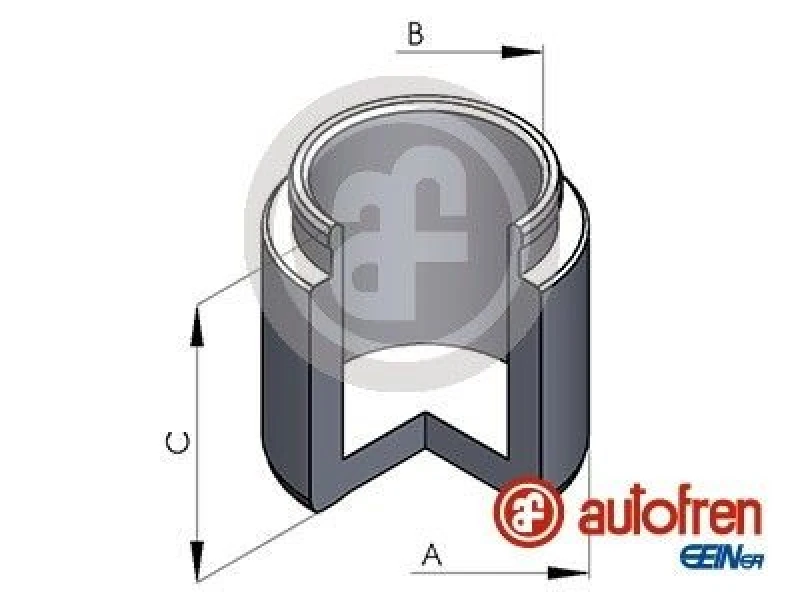 Image of AUTOFREN SEINSA Brake caliper piston AUTOFREN SEINSA D025348