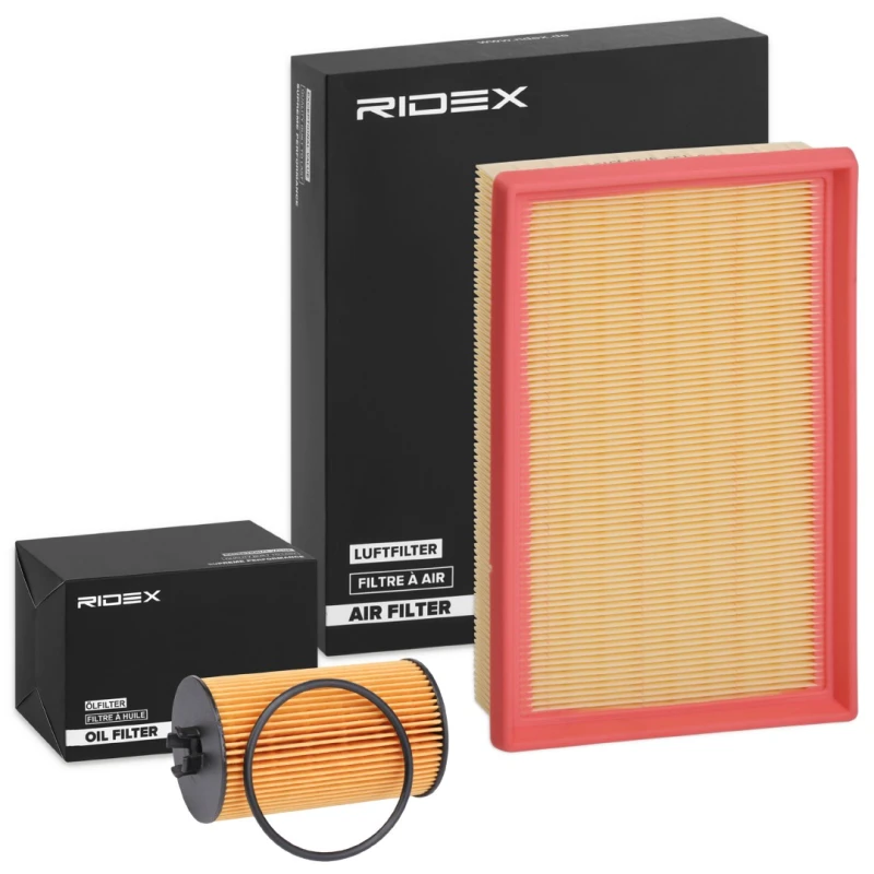 Image of RIDEX 4055F1140 Filter Set with air filter Filter Set (4055)