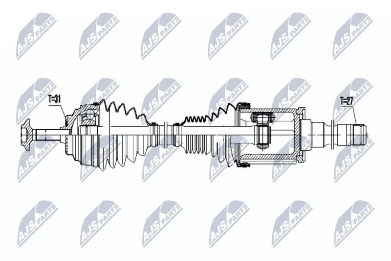 Image of NTY Drive shaft NTY NPW-BM-050