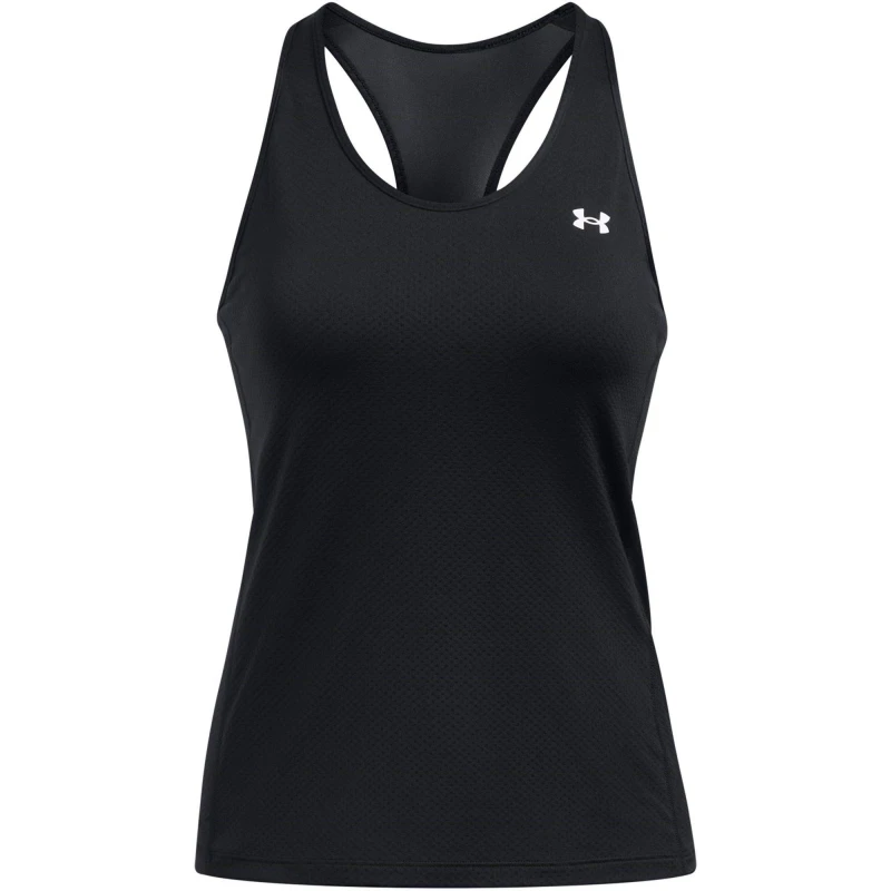 Image of Under Armour HeatGear Racer Tank Womens Black female 14 (L)