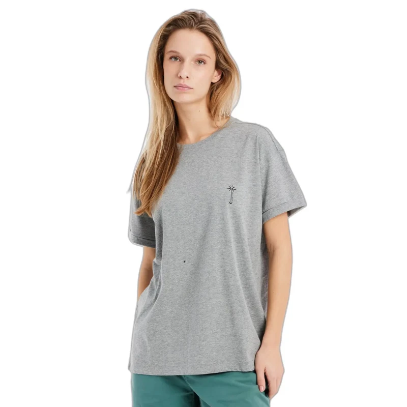 Image of Protest Womens T-Shirt Protest Prtelsao Gris Female 38