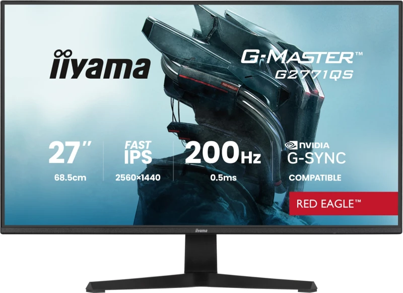 Image of iiyama G-MASTER G2771QS-B1 computer monitor 68.6cm (27") 2560 x