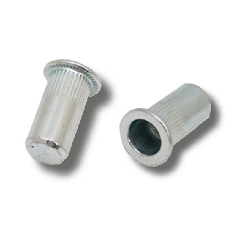 Image of Jrp Riveting Products M5 X 17.0 Steel Flat Head Rivet Nuts - Jrprnsfhc0530