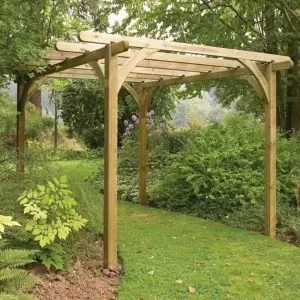 Image of Forest Garden Rectangular Pergola, (H)2495mm (W)2400mm