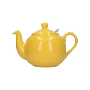 image of London Pottery - Farmhouse Filter 6 Cup Teapot New Yellow