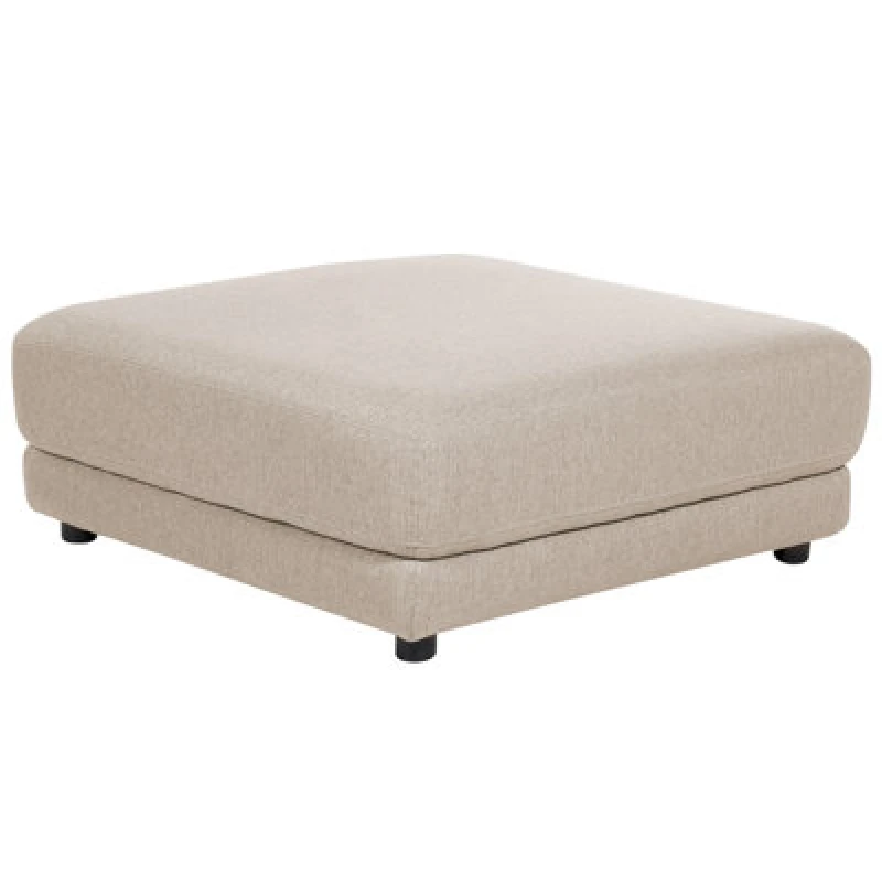 Image of Beliani Traditional Ottoman Sigtuna Fabric Beige