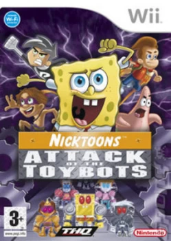 image of Nicktoons Attack of the Toybots Nintendo Wii Game