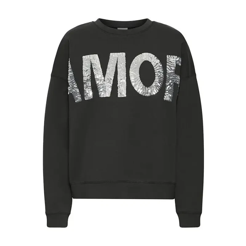 Image of Ichi Sweatshirt woman Ichi Kelicia Noir Female L