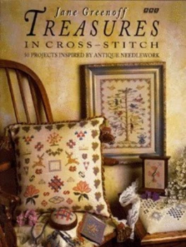 Image of Treasures in Cross-Stitch by Jane Greenoff Hardback