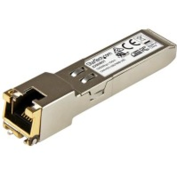 image of STARTECH JD089BST GB RJ45 COPPER SFP TRANSCEIVER MODULE HP JD089B