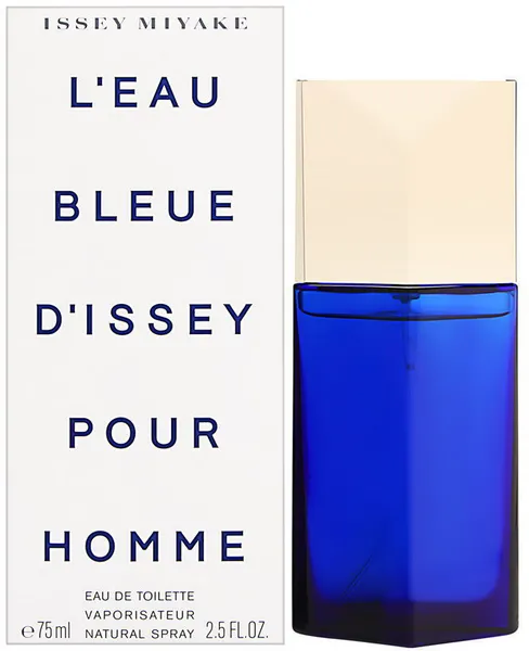 image of Issey Miyake LEau Bleu DIssey Pour Homme Eau de Toilette For Him 75ml