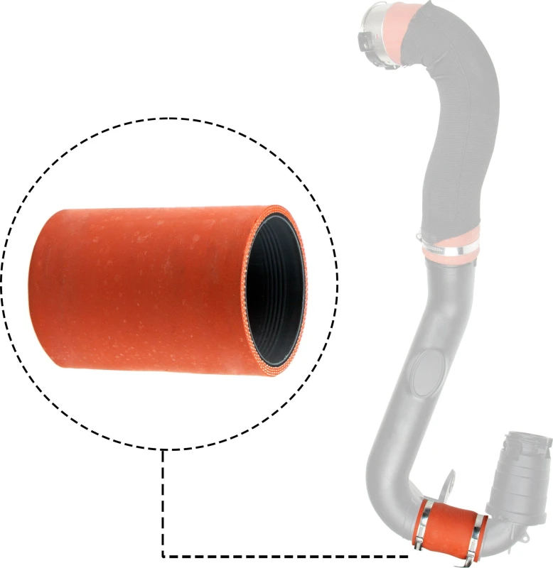 Image of GATES Charger intake hose GATES 09-1305