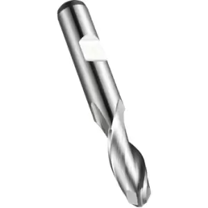 Image of C505 10.00MM HSS-E 2 Flute Flatted Shank Ball Nosed Slot Drill DIN 844 K