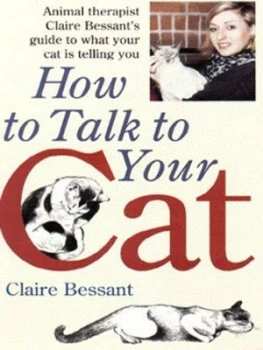 Image of How to Talk to Your Cat by Claire Bessant Book