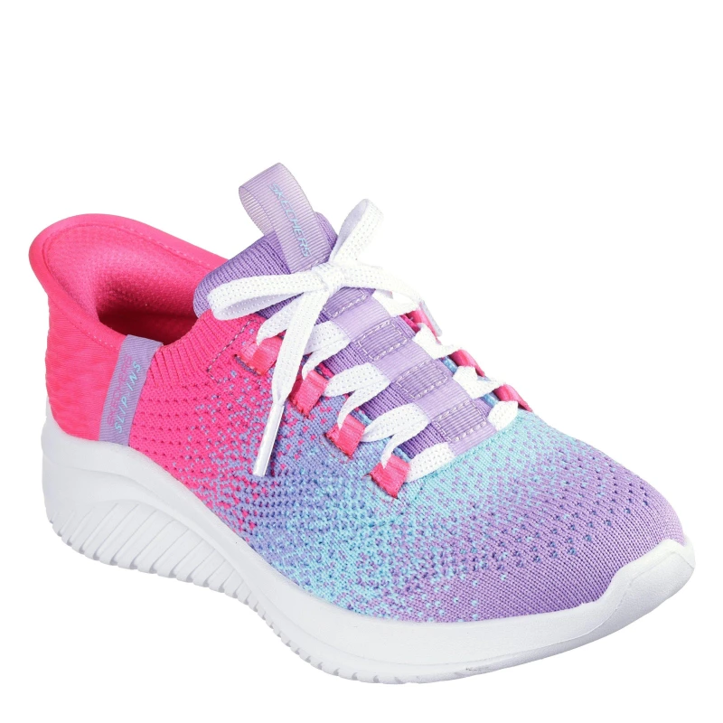 Image of Skechers Ultraflex 3 Pink/Multi unisex C10 (27.5)
