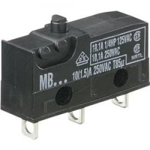 image of Microswitch 250 V AC 10 A 1 x OnOn Hartmann MBF