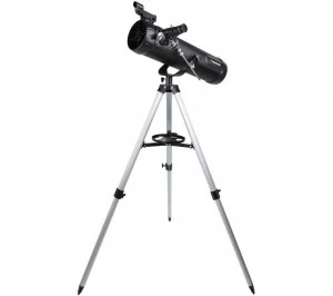 image of CELESTRON 114AZ-SR Reflector Telescope - Black